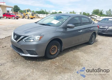 2017 Nissan Sentra S из США, поврежденный, VIN 3N1AB7AP9HY385260